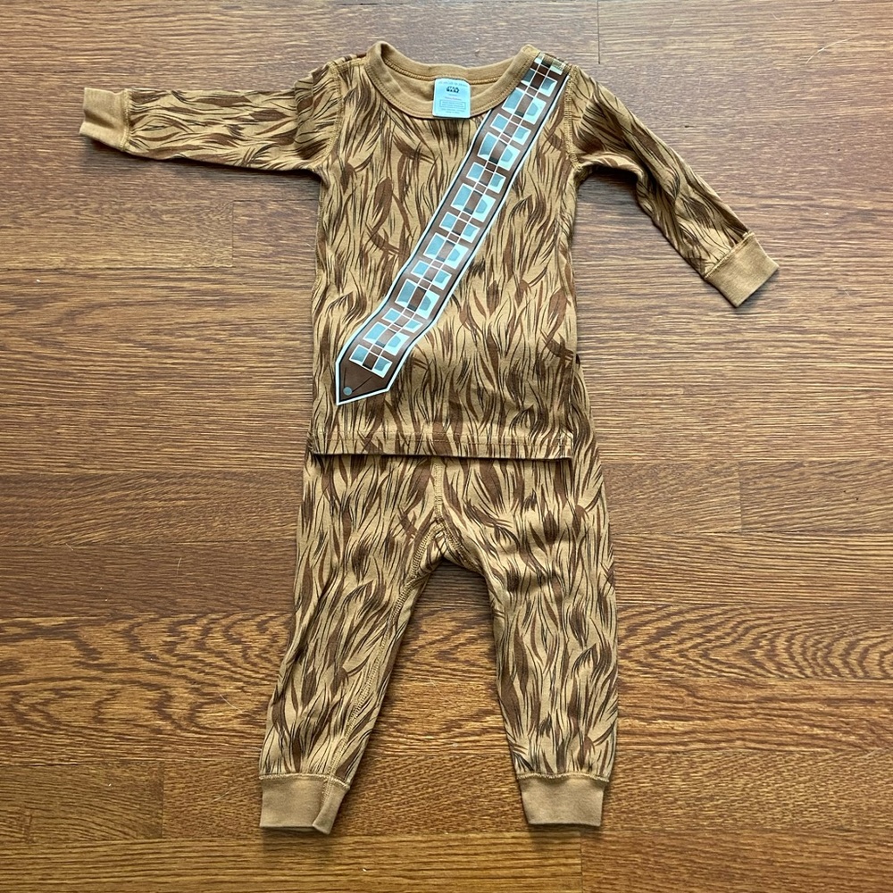 Hanna Andersson Chewbacca PJs 18-24 mo